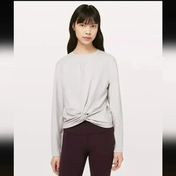 Lululemon Tuck and Gather Pullover Designed for On the Move - Picture 1 of 5